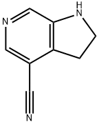 2,3-dihydro-1H-pyrrolo[3,2-c]pyridine-7-carbonitrile Structure