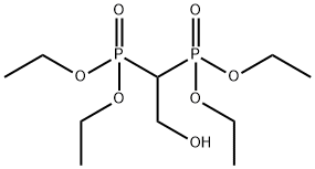 Phosphonic acid, (2-hydroxyethylidene)bis-, tetraethyl ester (9CI) Structure