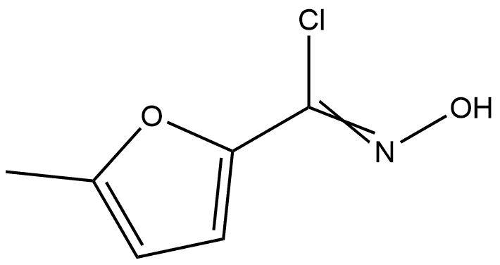 N-Hydroxy-5-methylfuran-2-carbimidoyl Chloride Structure