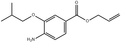 prop-2-en-1-yl
4-amino-3-(2-methylpropoxy)benzoate Structure