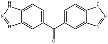 Methanone, bis(1H-benzotriazol-5-yl)- (9CI) Structure