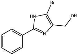 1H-Imidazole-4-methanol, 5-bromo-2-phenyl- Structure