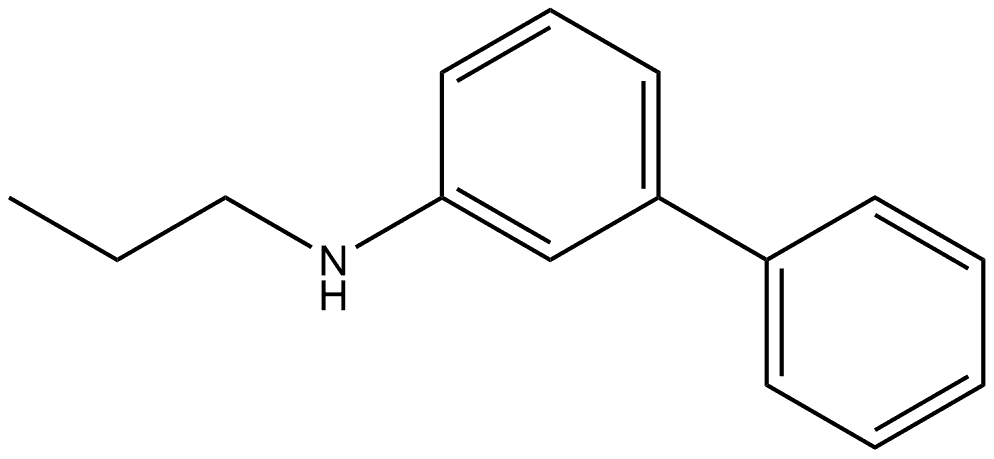 N-Propyl[1,1'-biphenyl]-3-amine Structure