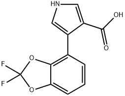 3-Descyano Fludioxonil 3-Carboxylic Acid Structure