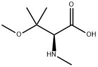 3-METHOXY-3-METHYL-2-(METHYLAMINO)BUTANOIC ACID Structure