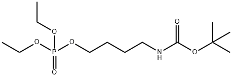 7,9-Dioxa-2-aza-8-phosphaundecanoic acid, 8-ethoxy-, 1,1-dimethylethl ester, 8-oxide Structure