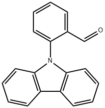 Benzaldehyde, 2-(9H-carbazol-9-yl)- Structure