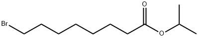 Octanoic acid, 8-bromo-, 1-methylethyl ester Structure