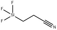 Propanenitrile, 3-(trifluorosilyl)- Structure