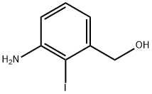 3-Amino-2-iodobenzenemethanol Structure