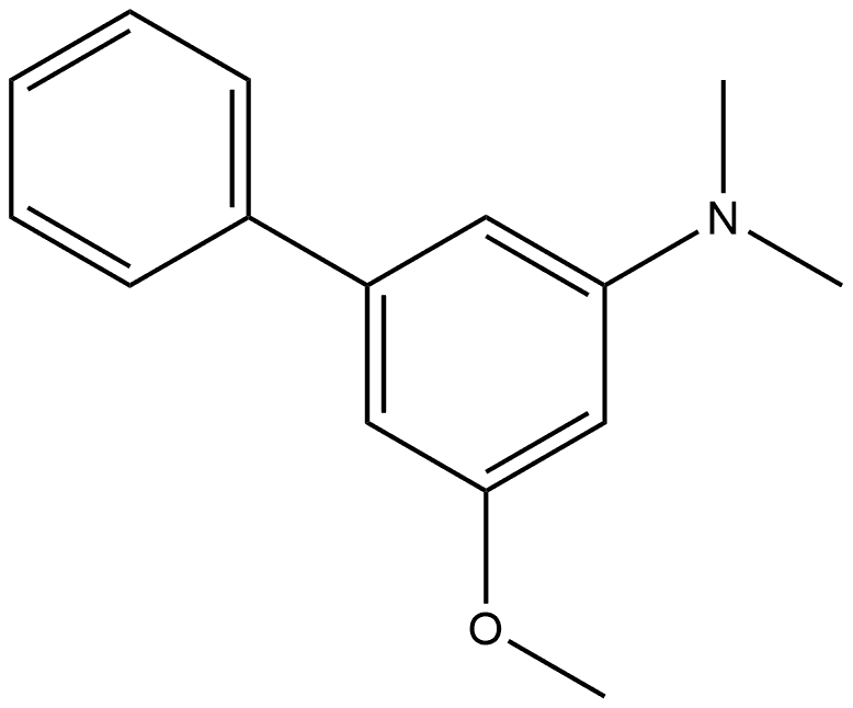 5-Methoxy-N,N-dimethyl[1,1'-biphenyl]-3-amine Structure