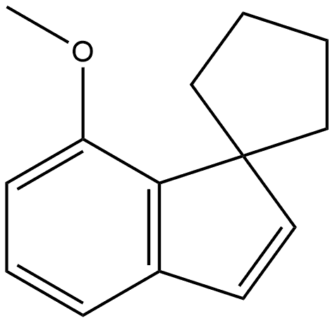 7′-Methoxyspiro[cyclopentane-1,1′-[1H]indene Structure