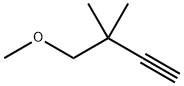 1-Butyne, 4-methoxy-3,3-dimethyl- Structure