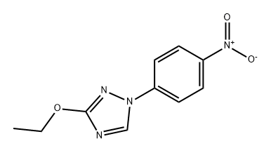 1H-1,2,4-Triazole, 3-ethoxy-1-(4-nitrophenyl)- Structure