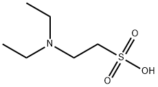 Ethanesulfonic acid, 2-(diethylamino)- Structure