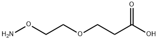 Aminooxy-PEG1-acid 구조식 이미지