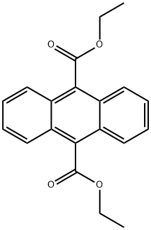 diethyl anthracene-9，10-dicarboxylate Structure