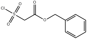 BENZYL 2-(CHLOROSULFONYL)ACETATE Structure