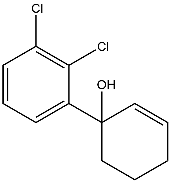 1-(2,3-Dichlorophenyl)-2-cyclohexen-1-ol Structure