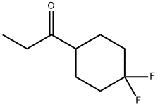 1-Propanone, 1-(4,4-difluorocyclohexyl)- Structure