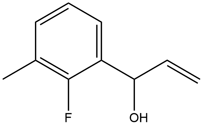 α-Ethenyl-2-fluoro-3-methylbenzenemethanol Structure