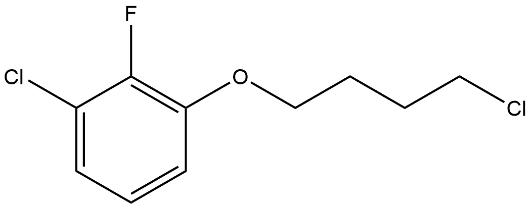 1-Chloro-3-(4-chlorobutoxy)-2-fluorobenzene Structure