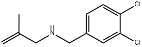 Benzenemethanamine, 3,4-dichloro-N-(2-methyl-2-propen-1-yl)- Structure