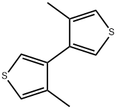 3,3'-Bithiophene, 4,4'-dimethyl- Structure