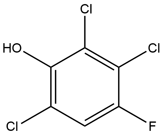 2,3,6-Trichloro-4-fluorophenol Structure