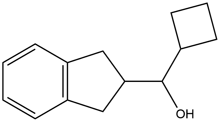 α-Cyclobutyl-2,3-dihydro-1H-indene-2-methanol Structure