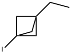 Bicyclo[1.1.1]pentane, 1-ethyl-3-iodo- Structure