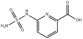 6-(sulfamoylamino)pyridine-2-carboxylic acid Structure