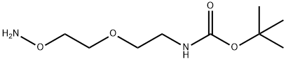Aminooxy-PEG1-NH-Boc Structure