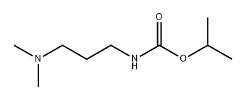 Carbamic acid, N-[3-(dimethylamino)propyl]-, 1-methylethyl ester Structure