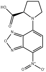 D-Proline, 1-(7-nitro-2,1,3-benzoxadiazol-4-yl)- Structure