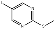 5-Iodo-2-(methylthio)pyrimidine Structure