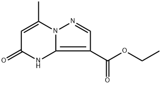 ethyl 7-methyl-5-oxo-4,5-dihydropyrazolo[1.5-a]pyrimidine-3-carboxylate Structure