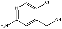 4-Pyridinemethanol, 2-amino-5-chloro- Structure