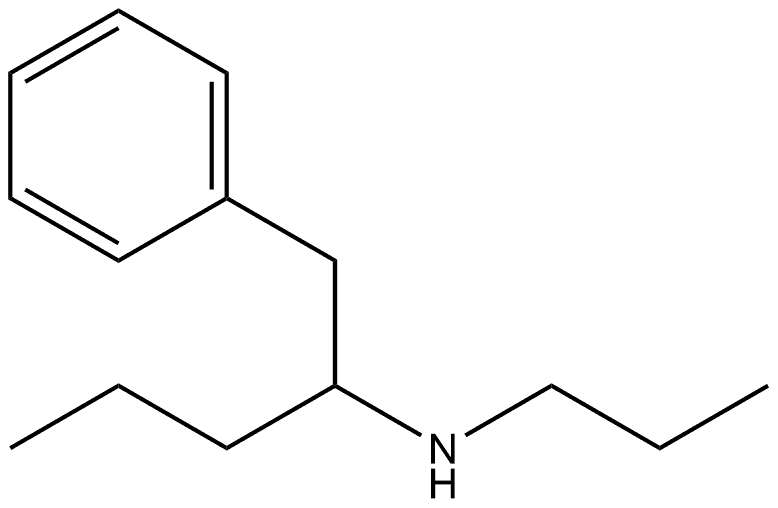 Benzeneethanamine, N,α-dipropyl-, (-)- Structure