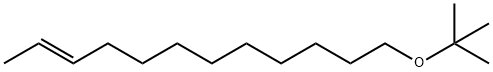 2-Dodecene, 12-(1,1-dimethylethoxy)-, (E)- Structure