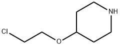 Piperidine, 4-(2-chloroethoxy)- Structure