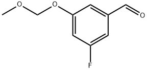 3-Fluoro-5-(methoxymethoxy)benzaldehyde Structure