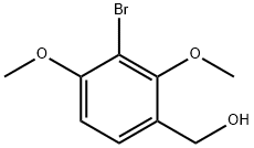 (3-bromo-2,4-dimethoxyphenyl)methanol Structure