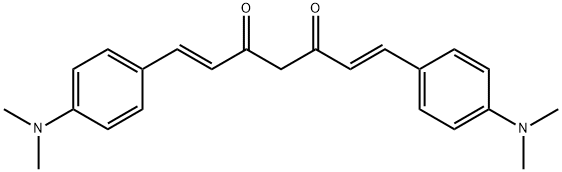 1,6-Heptadiene-3,5-dione, 1,7-bis[4-(dimethylamino)phenyl]-, (1E,6E)- Structure