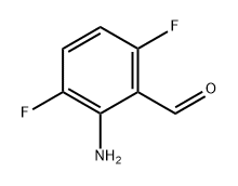 Benzaldehyde, 2-amino-3,6-difluoro- 구조식 이미지