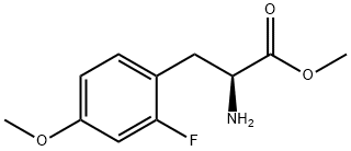 methyl 2-amino-3-(2-fluoro-4-methoxyphenyl)propanoate Structure