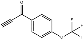 1-(4-(Trifluoromethoxy)phenyl)prop-2-yn-1-one 구조식 이미지