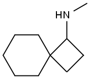 Spiro[3.5]nonan-1-amine, N-methyl- Structure