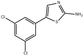 5-(3,5-Dichlorophenyl)thiazol-2-amine Structure