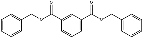 1,3-Benzenedicarboxylic acid, 1,3-bis(phenylmethyl) ester Structure